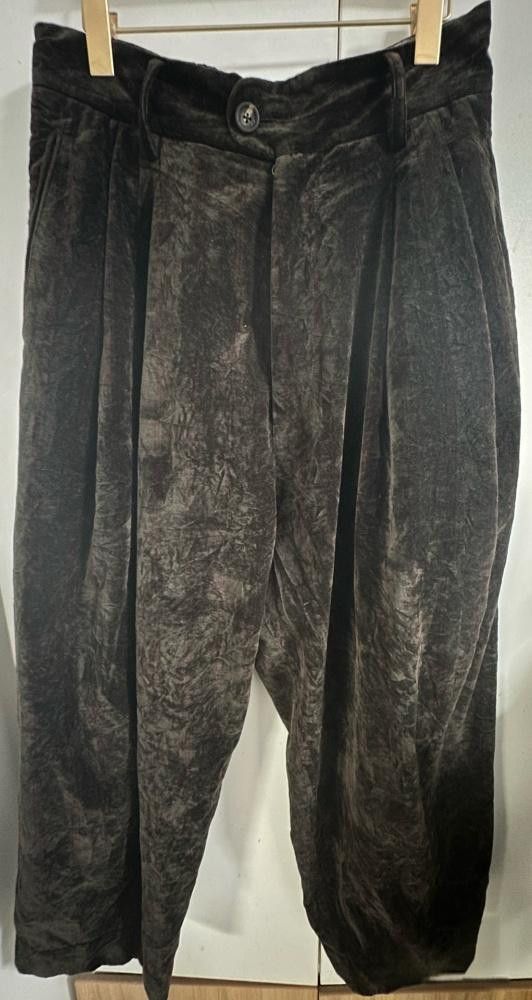 Ziggy Chen ZiggyChen 23aw red velvet wide pants Size US 30 / EU 46 - 3 Thumbnail