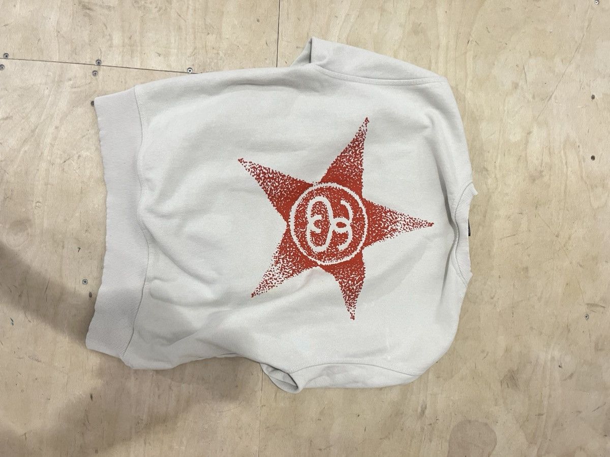 Stussy Stussy Stars Crew ‘Stone’ Size US M / EU 48-50 / 2 - 2 Thumbnail