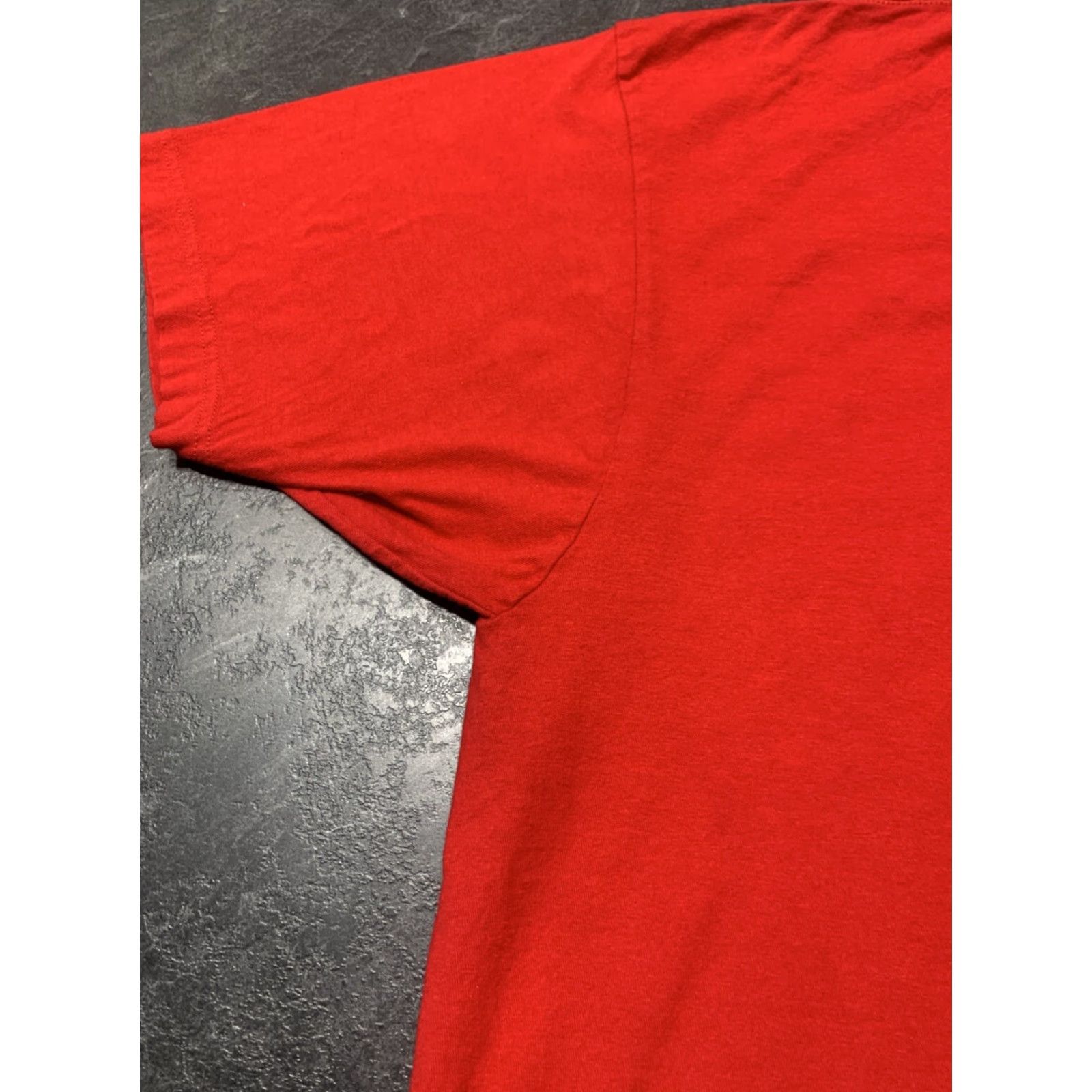 Gildan Buc-ee's Beaver Graphic Red T-Shirt - Gildan - Adult 3XL - Short Sleeve - Solid Cotton - Mens Size US XXL / EU 58 / 5 - 5 Thumbnail