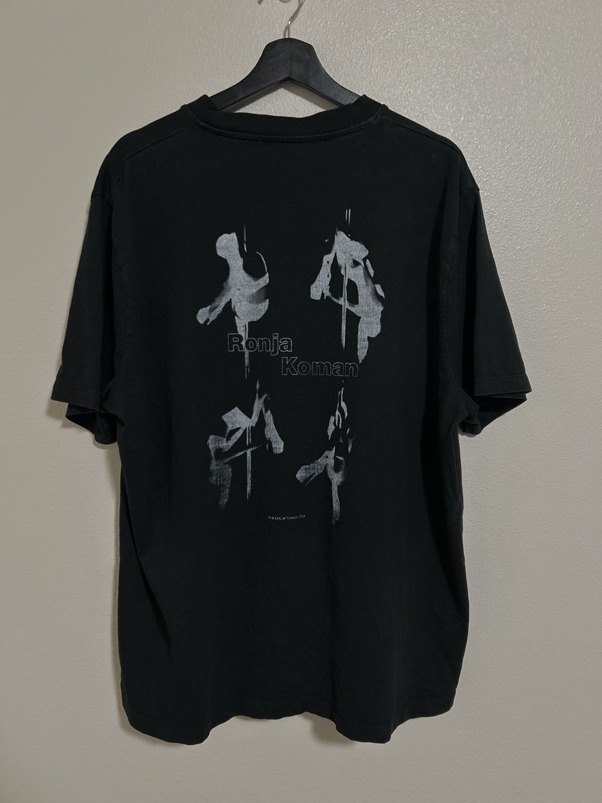 Our Legacy Our Legacy Box T-Shirt Ronja Print Black Size US XL / EU 56 / 4 - 2 Thumbnail