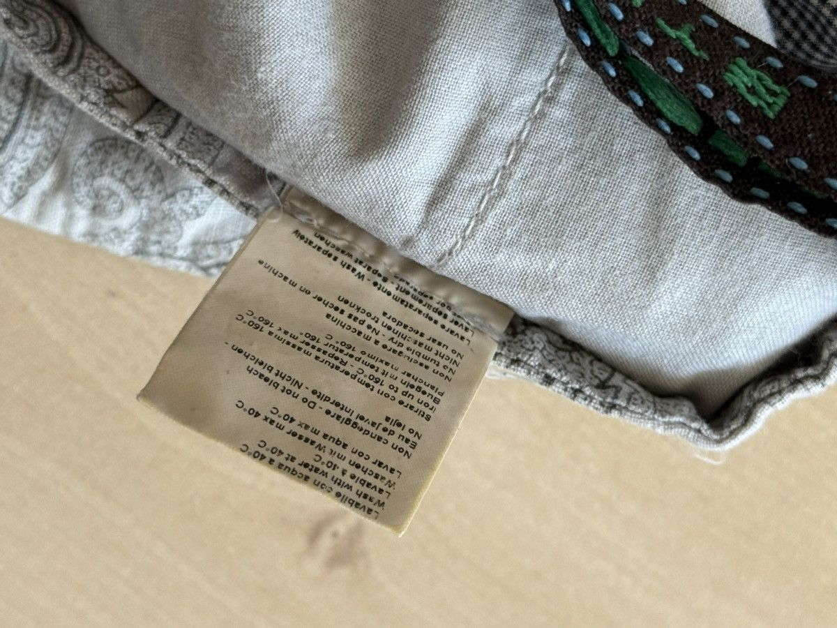 Etro Etro Milano vintage archive checkered trousers chino pants Size US 36 / EU 52 - 10 Thumbnail