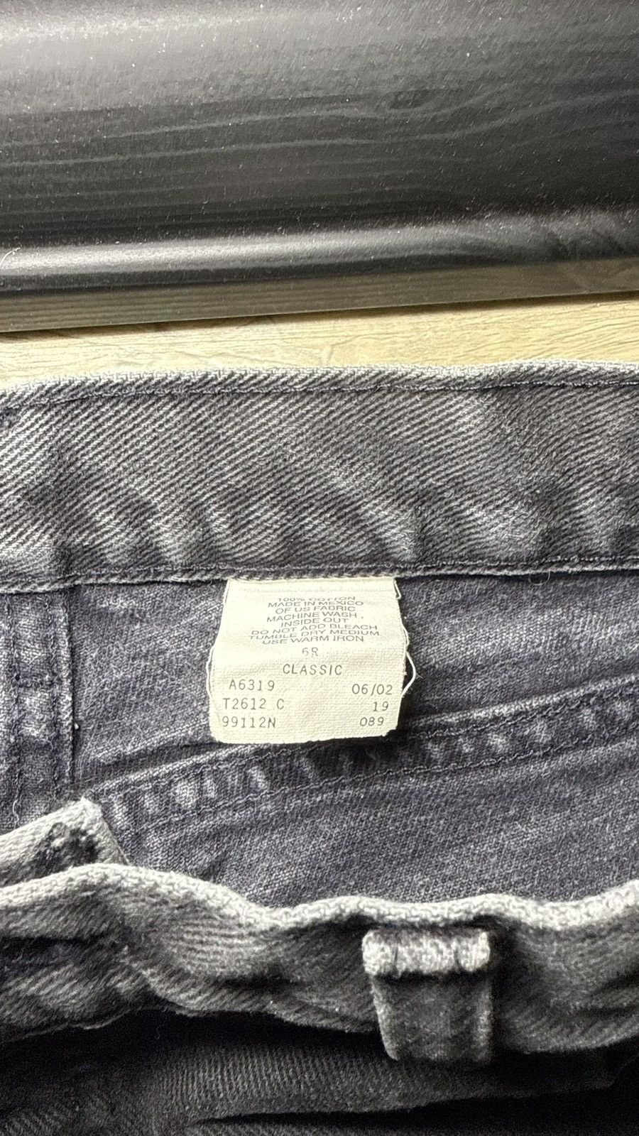 Harley Davidson Y2K 2000s Harley Davidson Black Denim Jean Straight Baggy Size US 34 / EU 50 - 4 Thumbnail