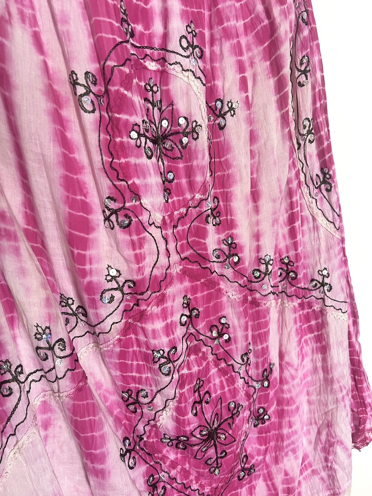 Roberto Cavalli India pink Tie dye midi skirt 💖🎀 Size 27" / US 4 / IT 40 - 5 Thumbnail
