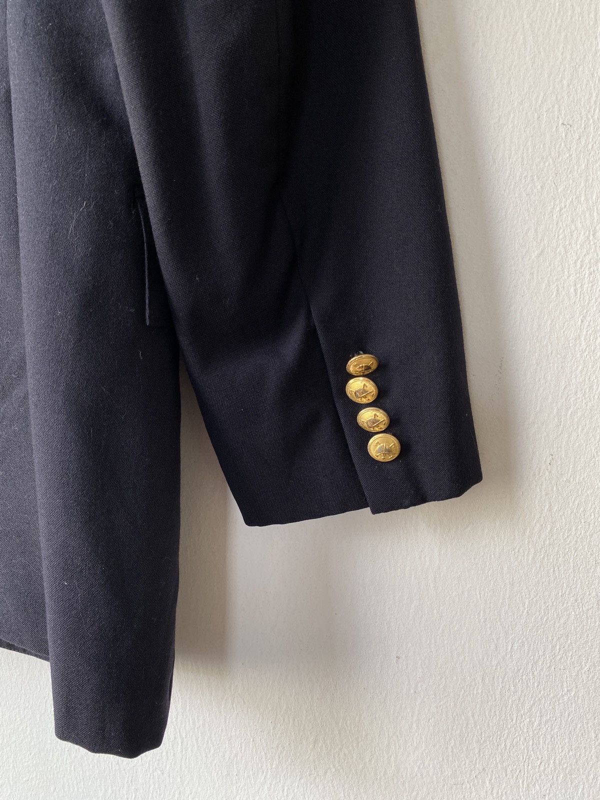 Polo Ralph Lauren × Ralph Lauren × Vintage Vintage 90s Polo Ralph Lauren Gold Button Blazer Size US M / EU 48-50 / 2 - 8 Thumbnail