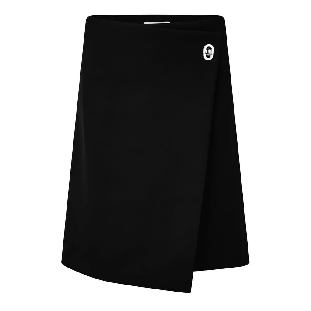 Bottega Veneta Bottega Veneta Bv Skirt in Black Size 27" / US 4 / IT 40 - 1 Thumbnail