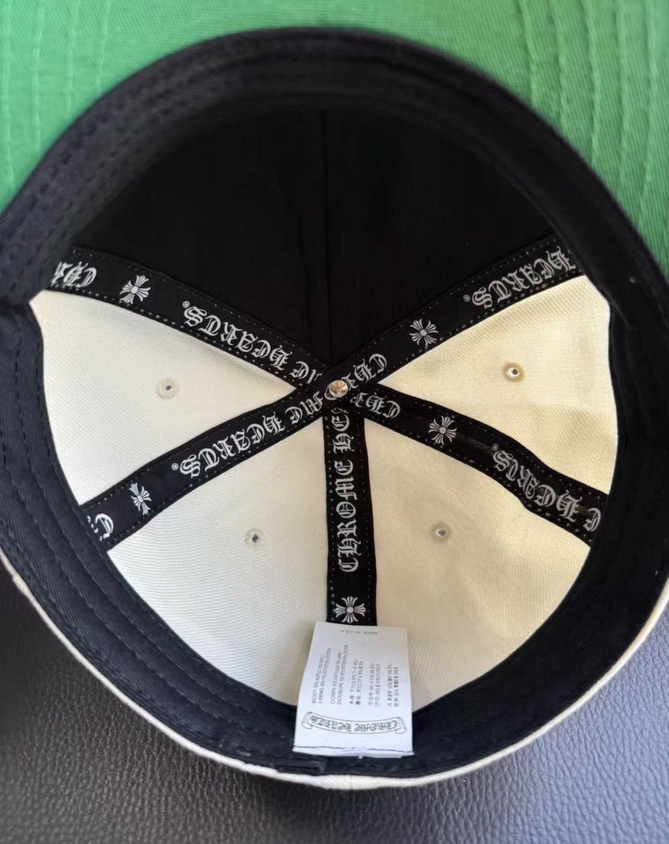 Chrome Hearts Chrome Hearts Two-Tone Red & White Baseball Cap Size ONE SIZE - 4 Thumbnail