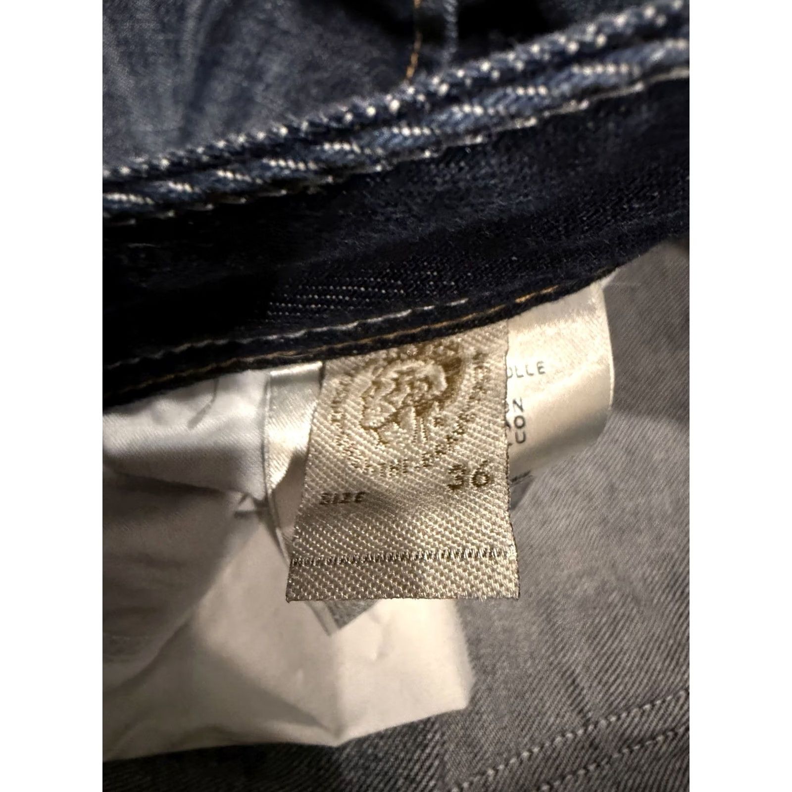 Diesel Diesel Larkee Jeans Mens Size 36x31 Button Fly Denim Blue Straight Regular 36 31 Size US 36 / EU 52 - 7 Thumbnail