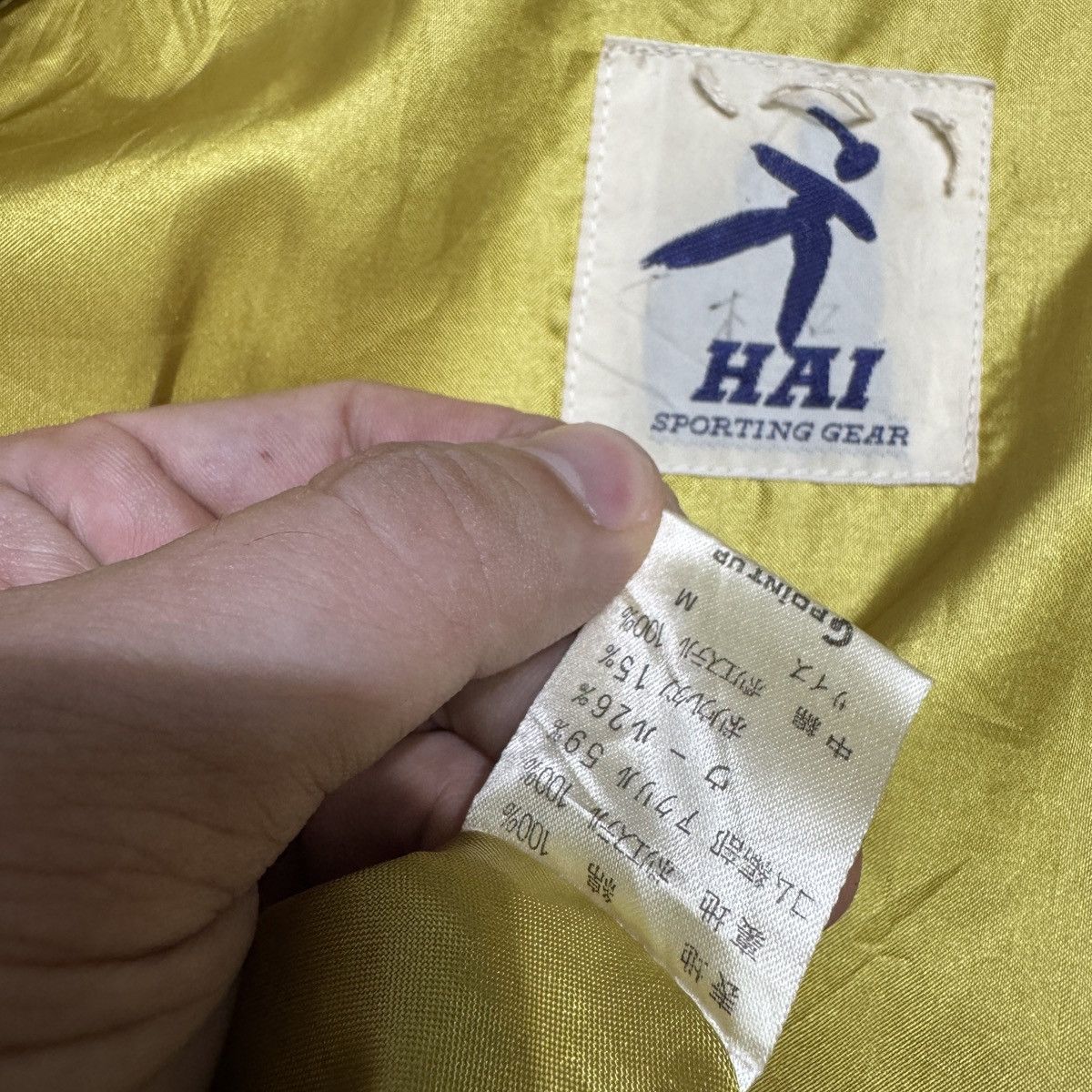 Issey Miyake Vintage ISSEY MIYAKE HAI SPORTING GEAR Script Puffer Jacket Size US L / EU 52-54 / 3 - 11 Thumbnail