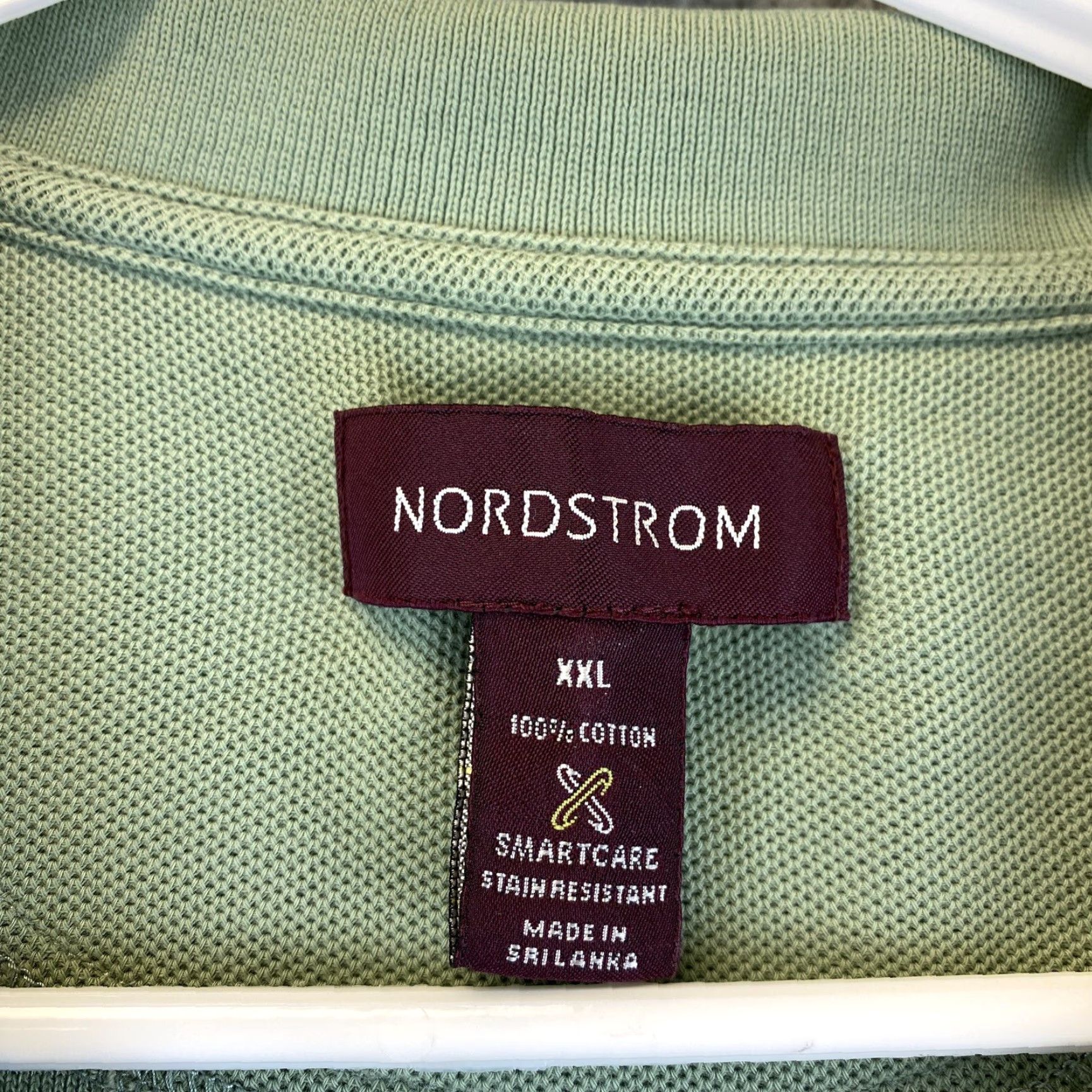 Nordstrom Nordstrom Polo Shirt Men XXL Green 2XL Short Sleeve 51-22 Size US XXL / EU 58 / 5 - 4 Thumbnail