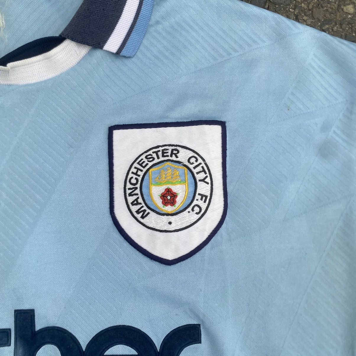 Umbro vintage man city brother jersey noel galagher Size US L / EU 52-54 / 3 - 9 Thumbnail