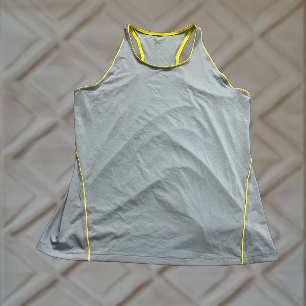 Gap Gap Body Fit Sports Tank Top Womens XL Gray Racerback Halter Athletic Athleisure Size XL / US 12-14 / IT 48-50 - 1 Thumbnail