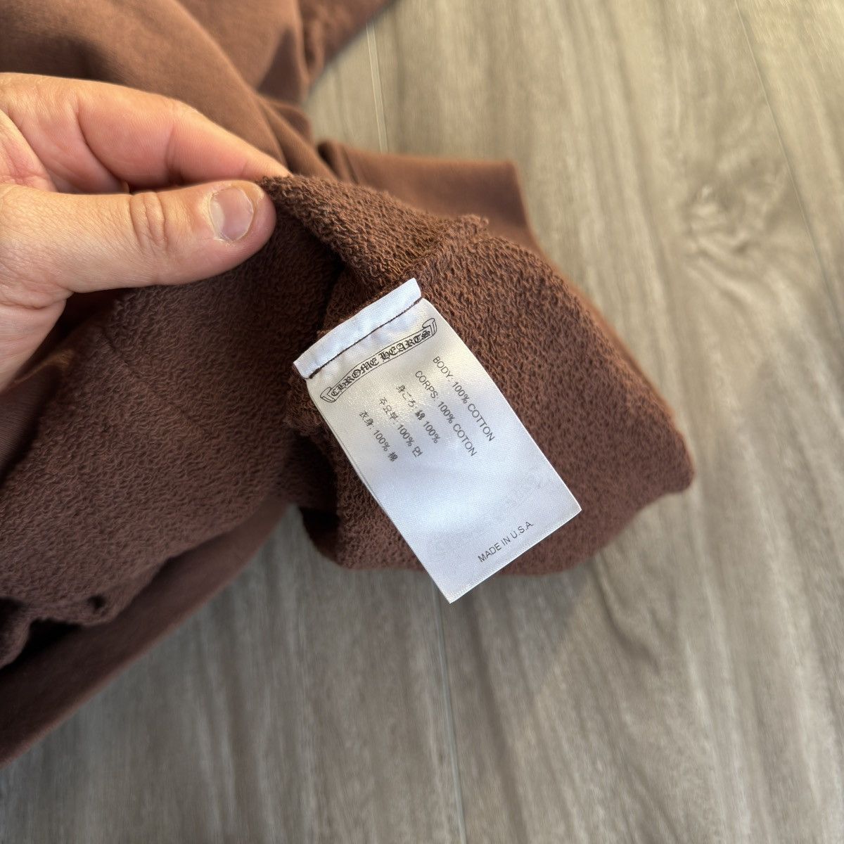 Chrome Hearts Chrome Hearts x Matty Boy Structure Hoodie Brown/Pink Size US L / EU 52-54 / 3 - 8 Thumbnail