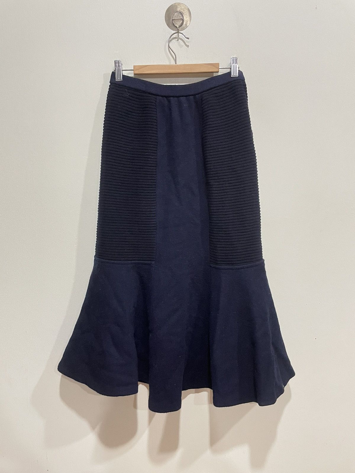 Hiroko Koshino Homme Hiroko Koshino Black Skirt Size 28" / US 6 / IT 42 - 1 Thumbnail