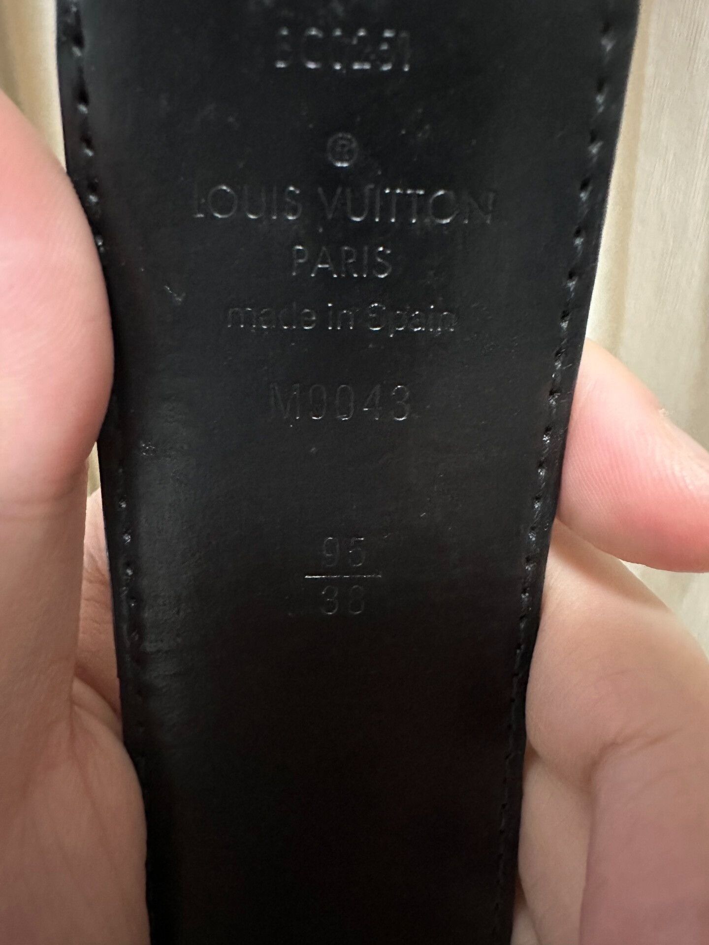 Louis Vuitton Louis Vuitton Monogram Wide Belt Silver Buckle Size ONE SIZE - 4 Thumbnail