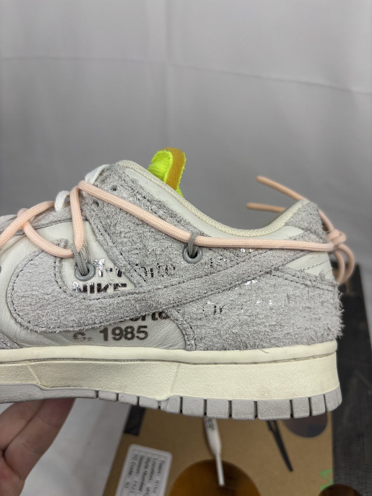 Nike × Off-White Size 9 - Off-White x Nike Dunk Low Lot 12 of 50 - OG ALL Size US 9 / EU 42 - 11 Thumbnail