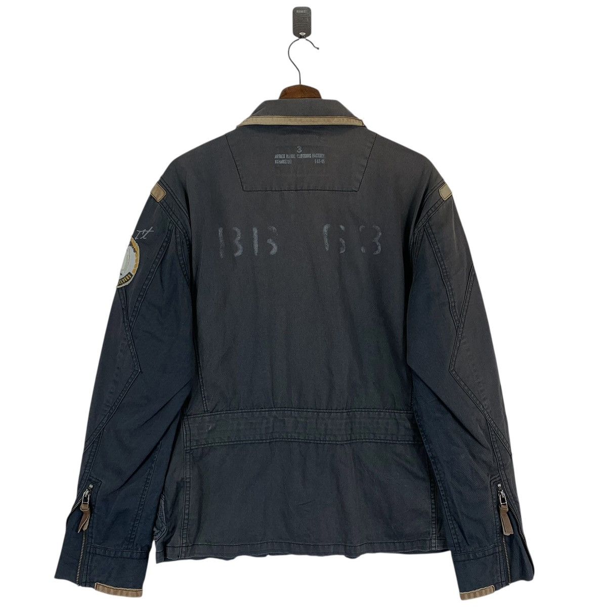 Avirex Vintage Avirex Armed Forces U.S. Navy Full Zip Jacket Size US L / EU 52-54 / 3 - 8 Thumbnail