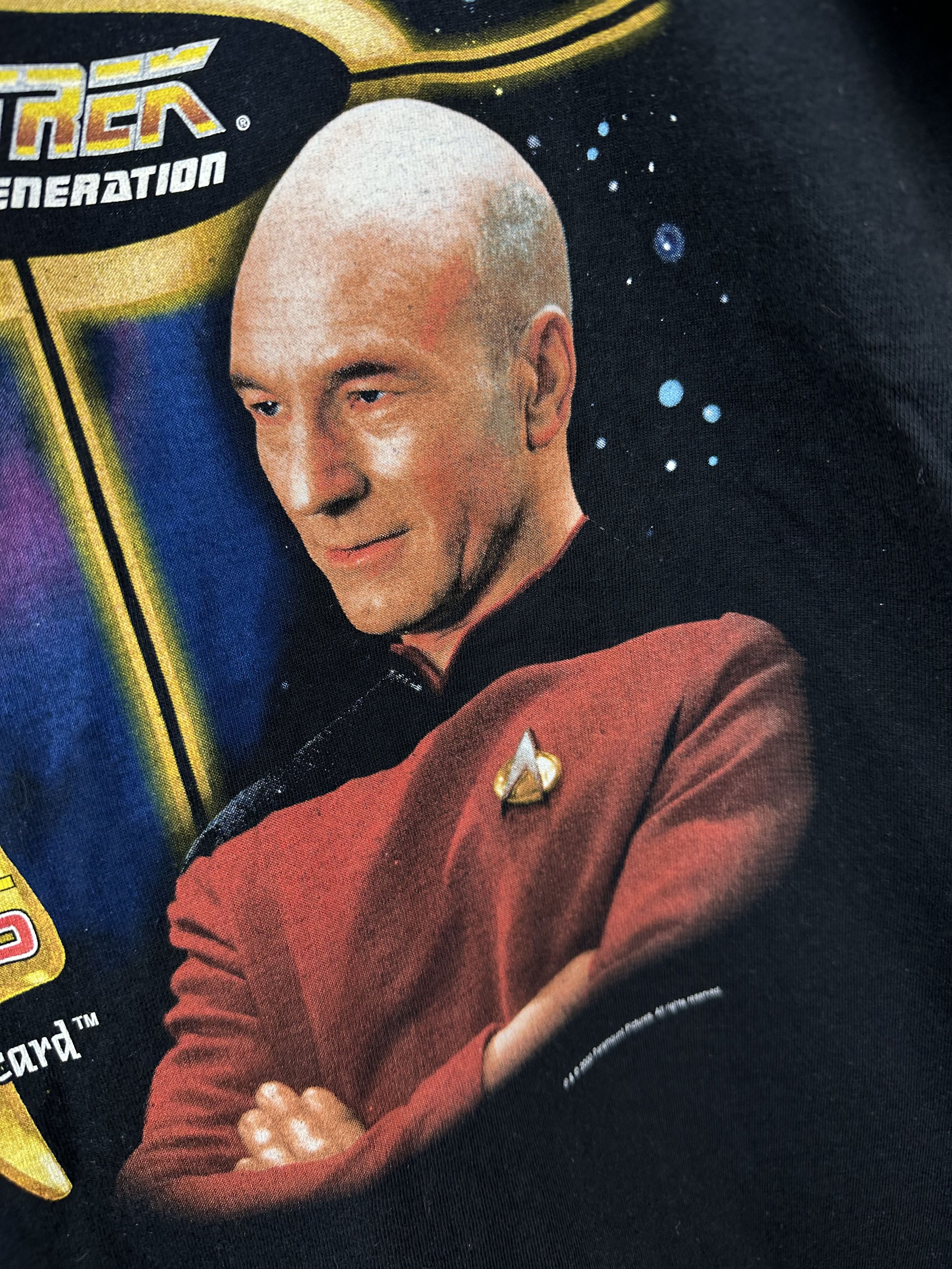 Vintage Vintage Startrek The Next Generation Shirt Tee Movie Rare Size US M / EU 48-50 / 2 - 4 Thumbnail