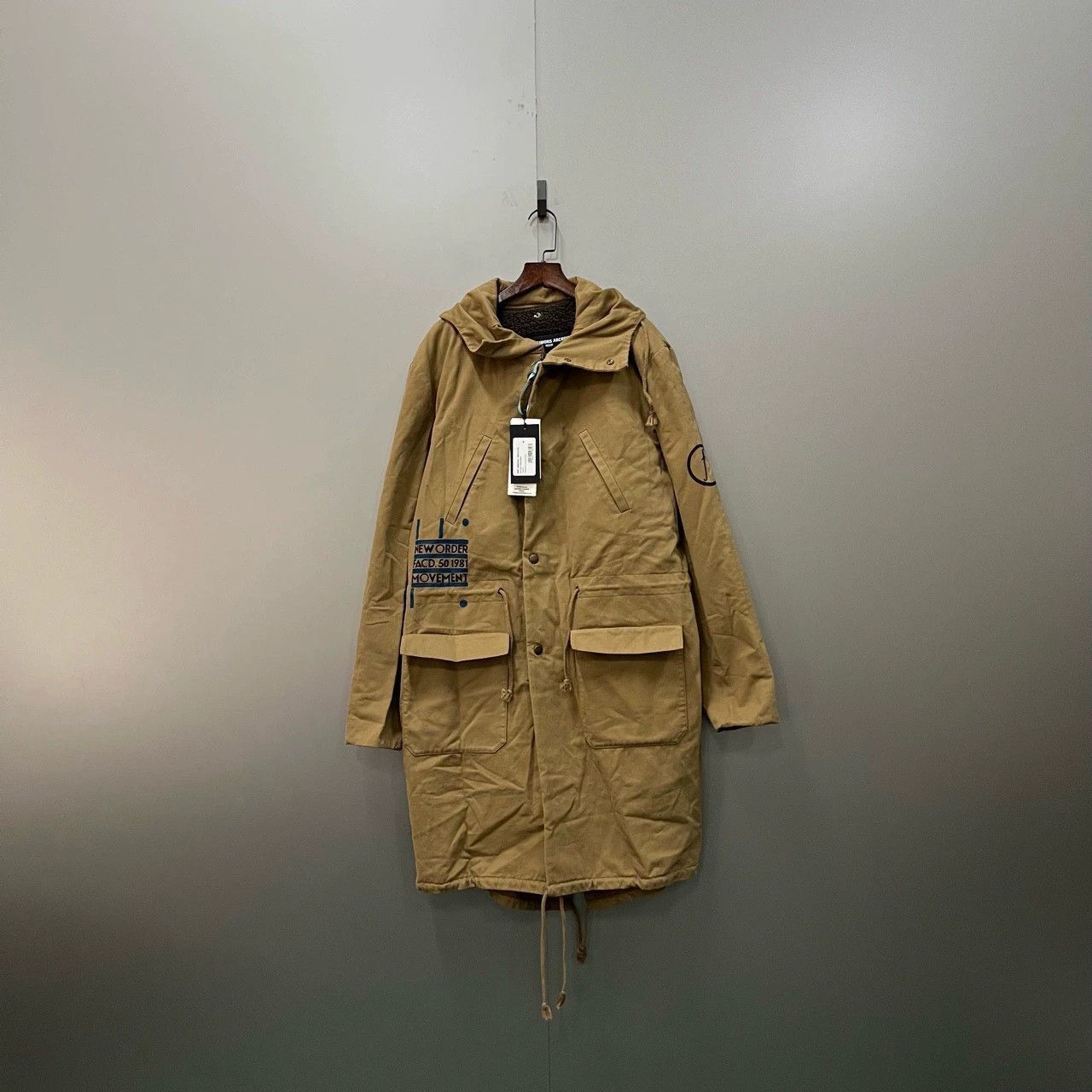 Raf Simons Raf Simons Hand-painted printed parka coat-2505 Size US M / EU 48-50 / 2 - 1 Thumbnail