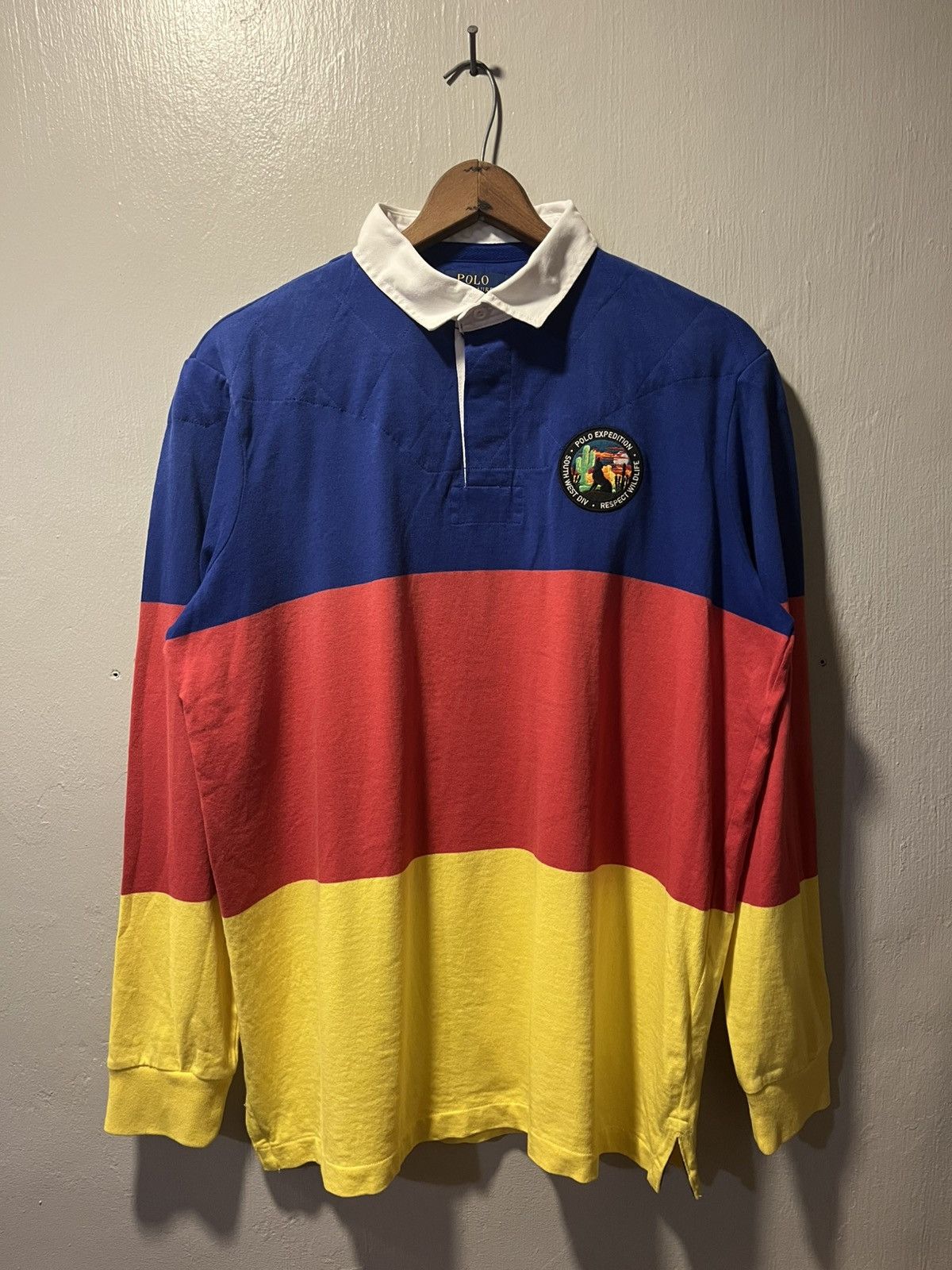Polo Ralph Lauren Polo Ralph Lauren Expedition Rugby - Respect Wildlife patch Size US M / EU 48-50 / 2 - 1 Thumbnail