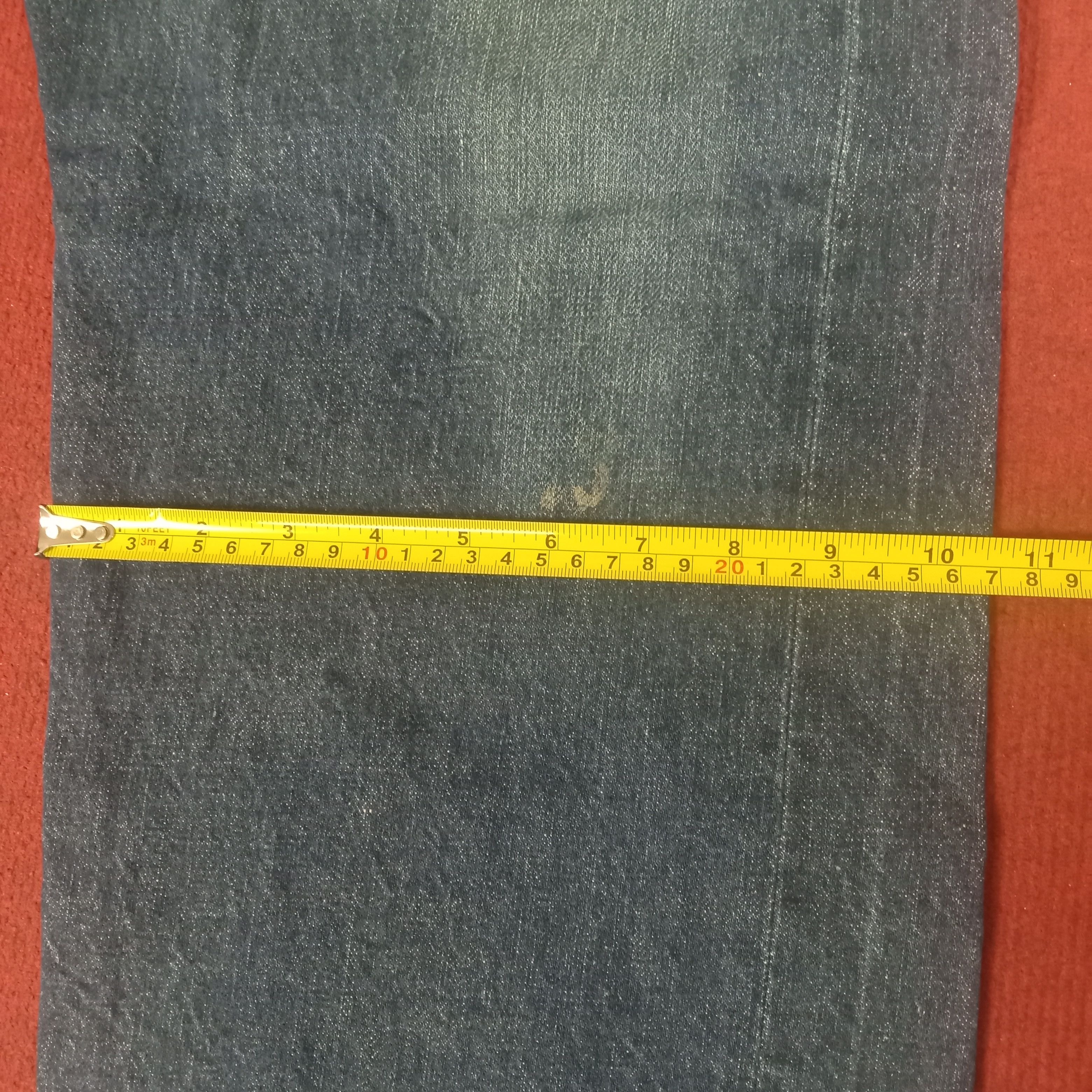 Evisu × Japanese Brand × Vintage Evis Streetwear Skater Custom Daicock Style Jeans Size US 35 - 10 Thumbnail