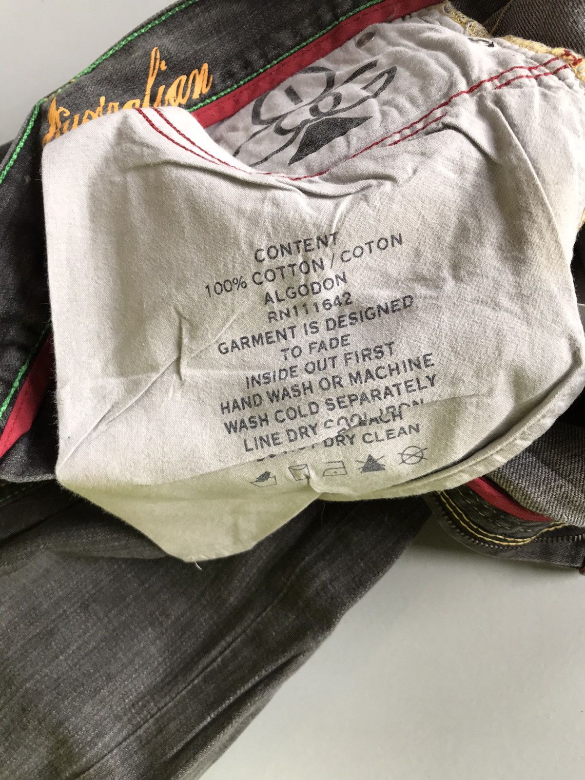 Coogi Vintage Coogi crazy king & joker embroidered denim Size US 44 / EU 60 - 9 Thumbnail