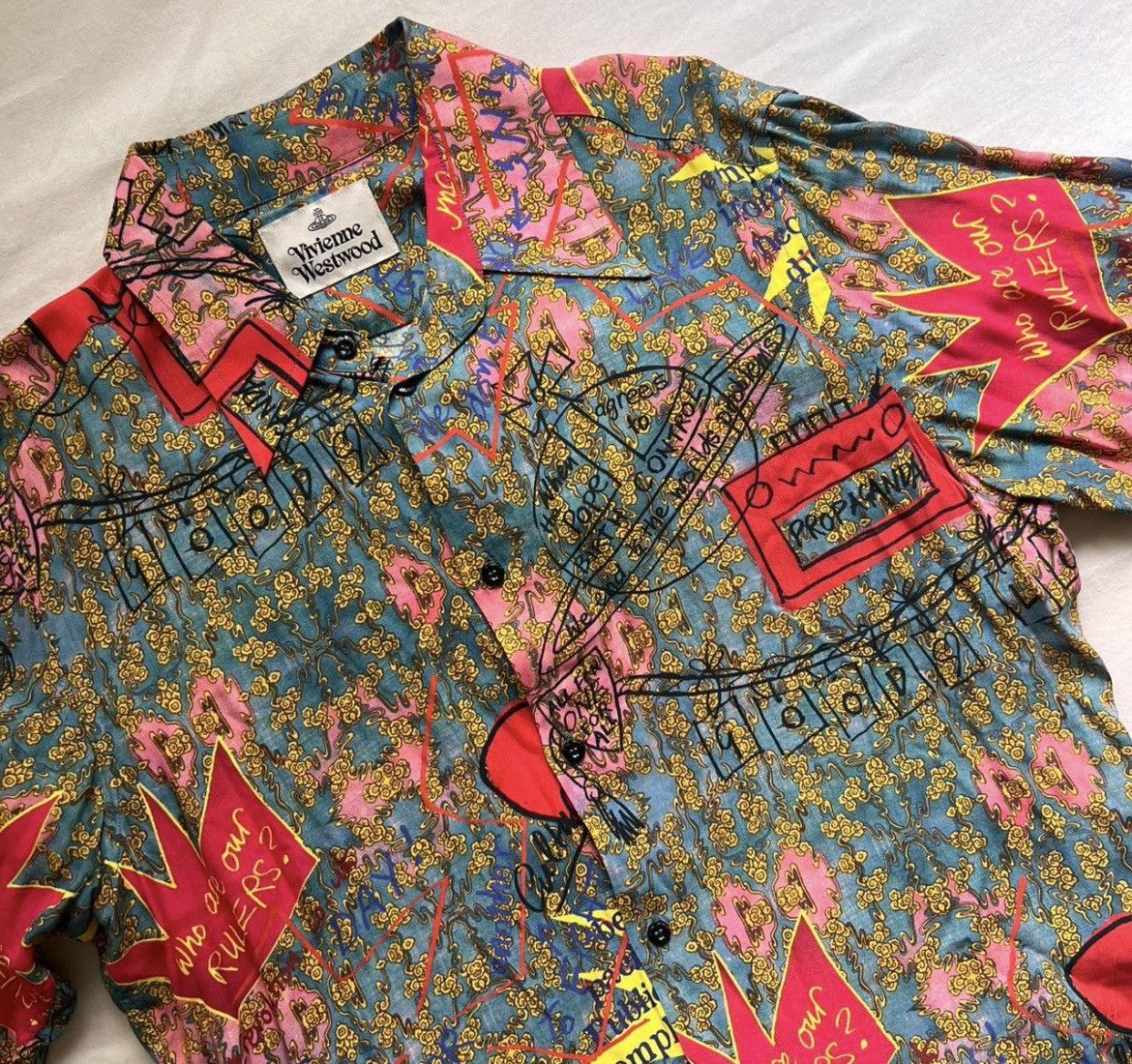 Vivienne Westwood Vivienne Westwood Propaganda Button Up Size XXL / US 16-18 / IT 52-54 - 1 Thumbnail