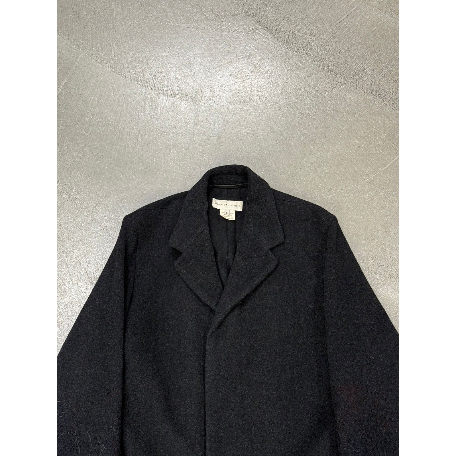 Dries Van Noten 1990s Dries Van Noten Embroidered wool coat Size L / US 10 / IT 46 - 3 Thumbnail