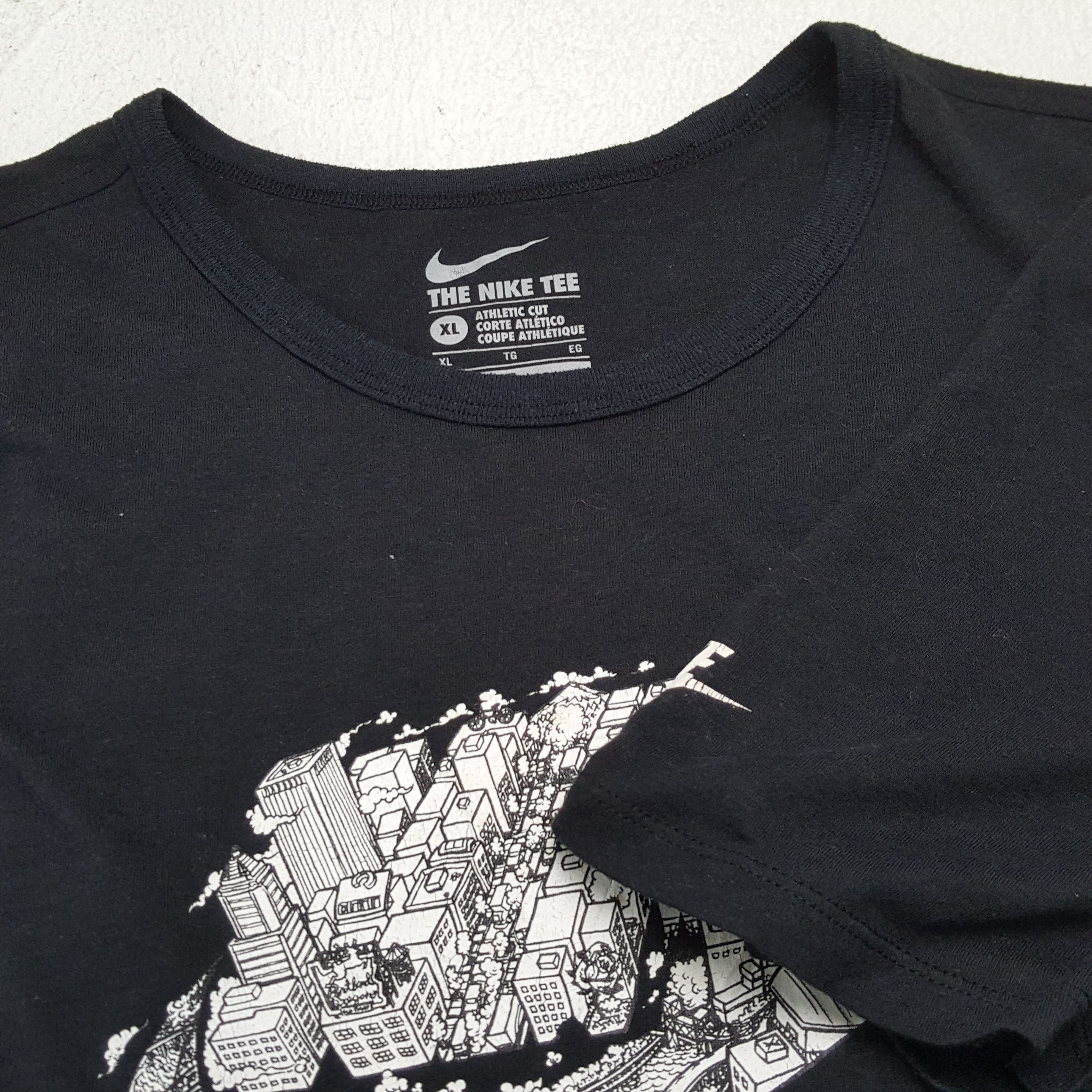 Nike NIKE PORTLAND Center Logo Design Streetwear Tshirt Size US XL / EU 56 / 4 - 7 Thumbnail