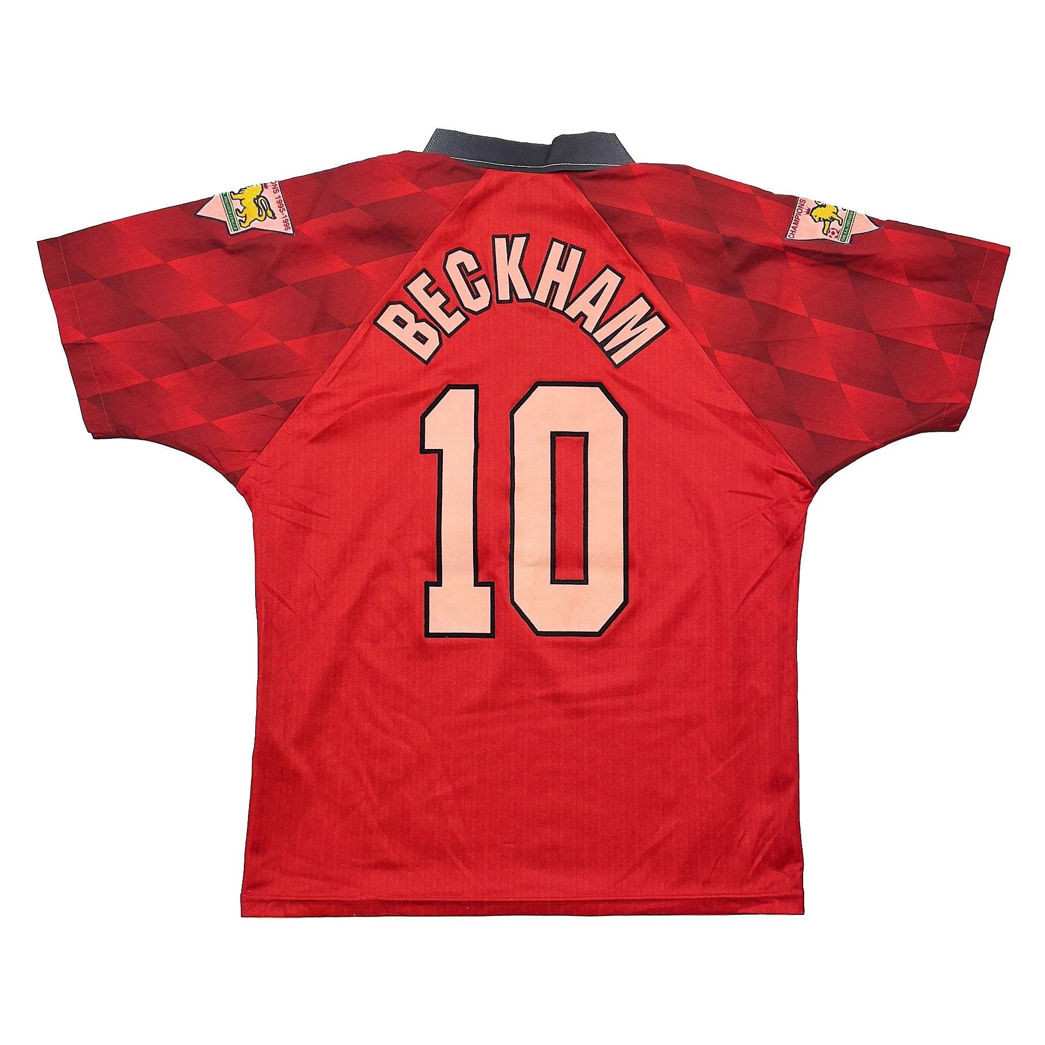 Other 1996/98 Manchester United Beckham #10 Home Jersey Size US L / EU 52-54 / 3 - 1 Thumbnail