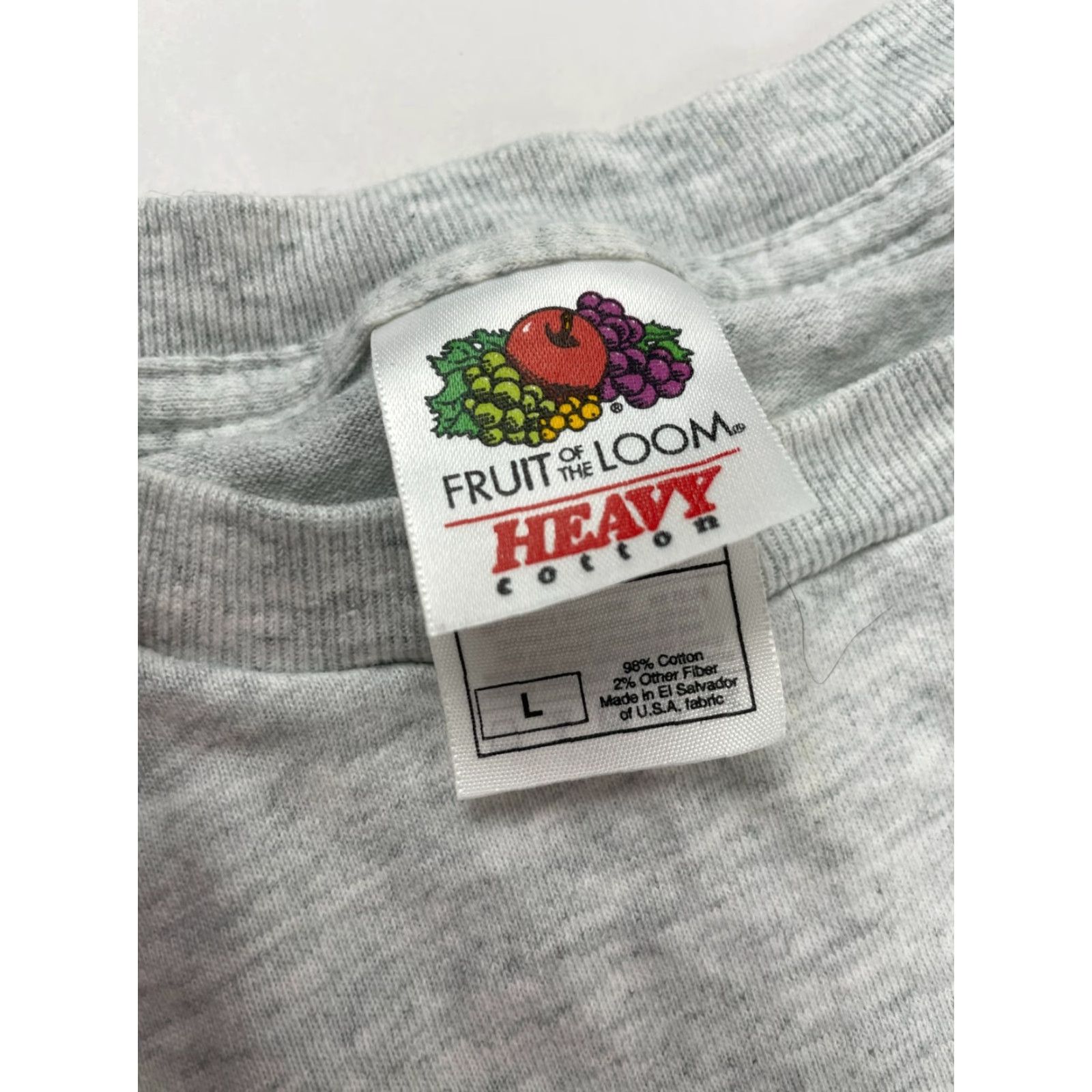 Fruit Of The Loom Fruit of the Loom T-Shirt Mens Size L Gray Heather I Survived Hurricane Charley Shirt Mens L Gray Heather Size US L / EU 52-54 / 3 - 6 Thumbnail