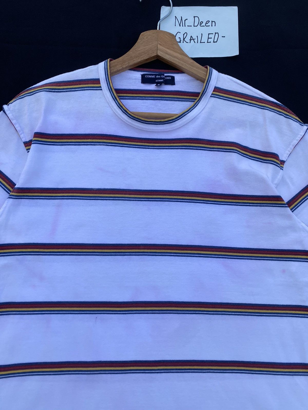 Comme des Garcons Rare Vintage AD 2006 Comme Des Garcons Homme CDG Tee Size US S / EU 44-46 / 1 - 6 Thumbnail