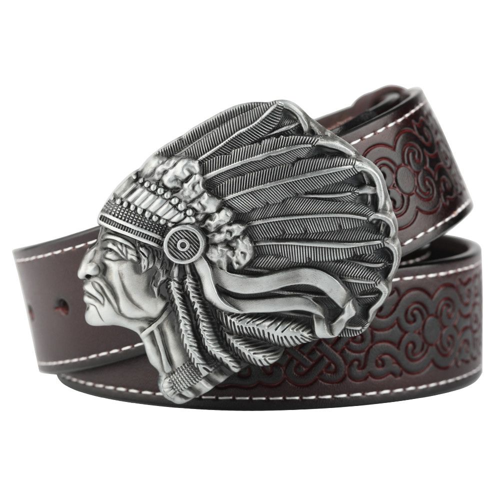 Designer Vintage Vintage Belt Riveted Belts Menswear Accessories Size ONE SIZE - 5 Thumbnail