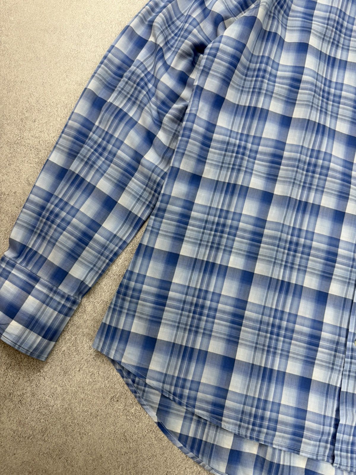 Etro Etro Men’s Long Sleeve Shirt Blue Size 39 Size US M / EU 48-50 / 2 - 3 Thumbnail