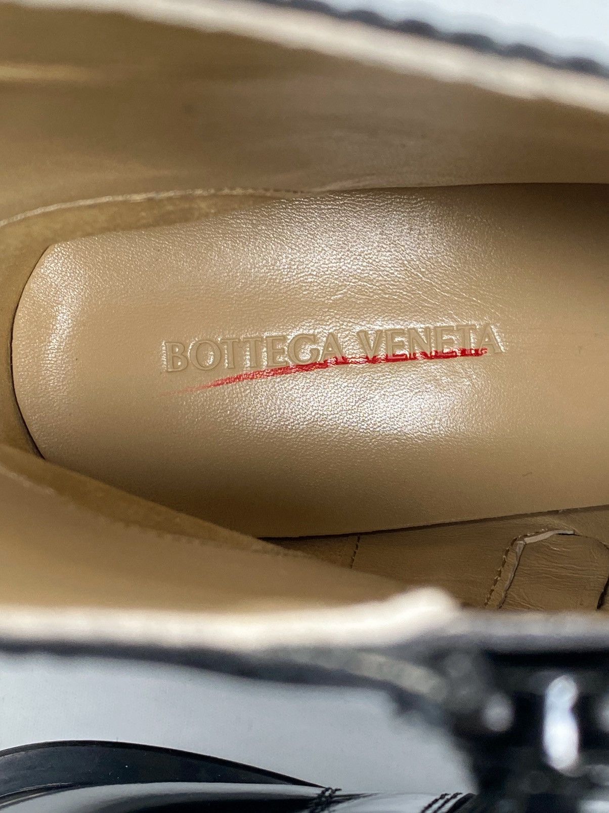 Bottega Veneta Bottega Veneta Monsieur glossed-leather ankle boots size 40 Size US 10 / IT 40 - 12 Thumbnail