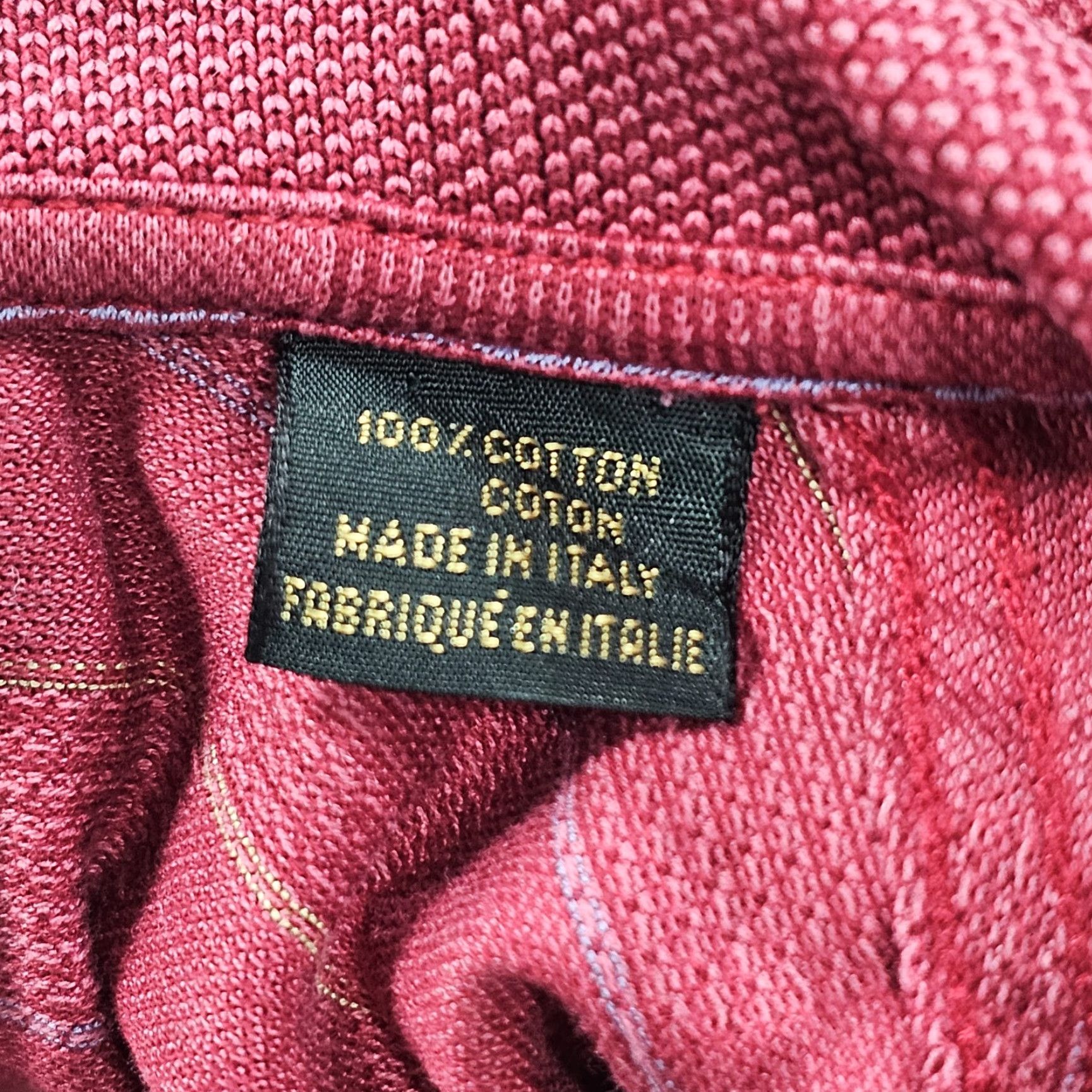Vintage VINTAGE Bobby Jones Polo Shirt Men's L Red Windowpane Plaid Golf Embroidered Italy Size US L / EU 52-54 / 3 - 7 Thumbnail