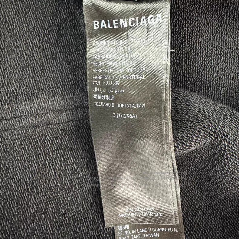 Balenciaga Balenciaga Embroidered Letter Hooded Sweatshirt Size US L / EU 52-54 / 3 - 6 Thumbnail