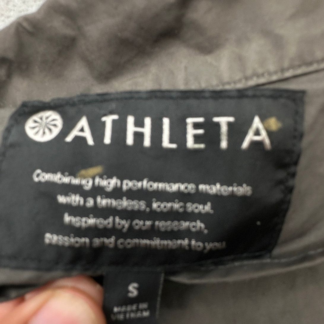 Athleta Athleta Vista Jacket Womens Small Cinch Waist Coat Gray Size S / US 4 / IT 40 - 3 Thumbnail