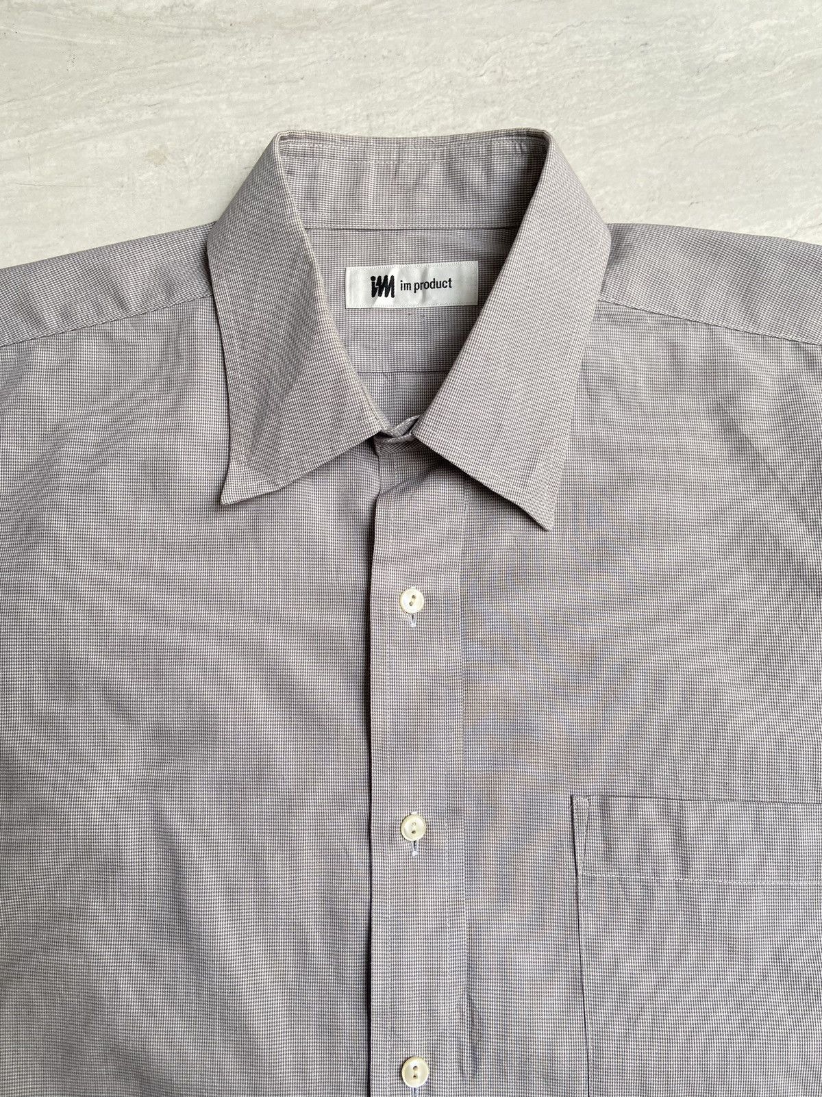 Issey Miyake IM PRODUCT Issey Miyake Grey Shirt Size US M / EU 48-50 / 2 - 4 Thumbnail