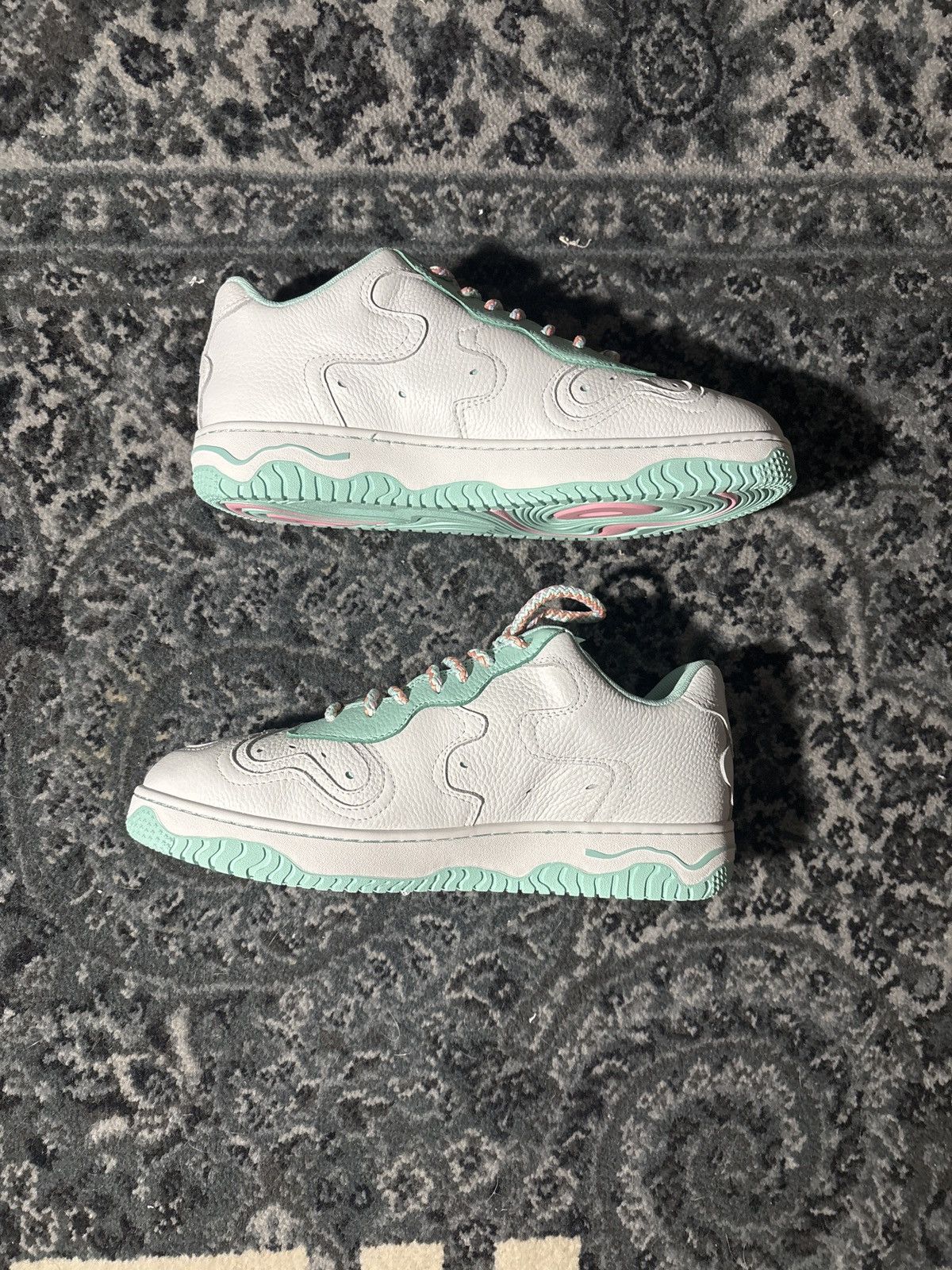 MSCHF MSCHF mint supernormal sneakers Size US 11 / EU 44 - 2 Thumbnail