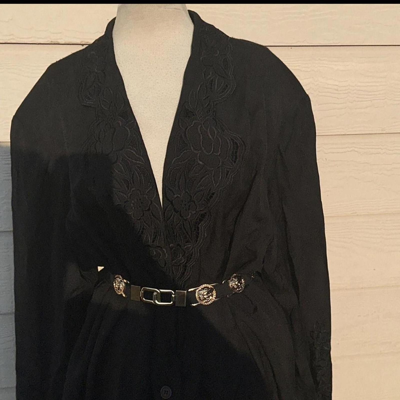 Other Vintage Together! embroidered blazer jacket size 24 Size 4XL / US 24-26 - 1 Thumbnail
