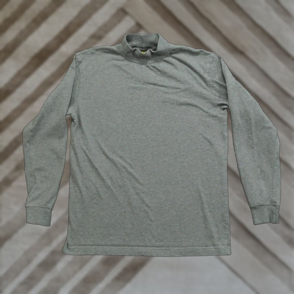 Vintage VINTAGE Cabela's Shirt Mens Small Grey Undershirt Out Doors Hiking Mock Neck Shirt Size US S / EU 44-46 / 1 - 1 Thumbnail