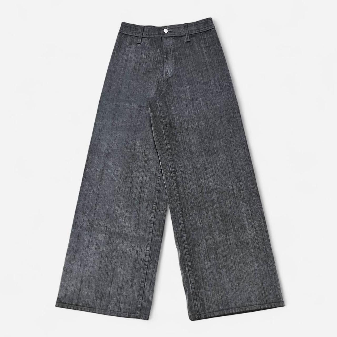 20471120 Wide Hakama Jeans Gray Size 26" / US 2 / IT 38 - 1 Thumbnail