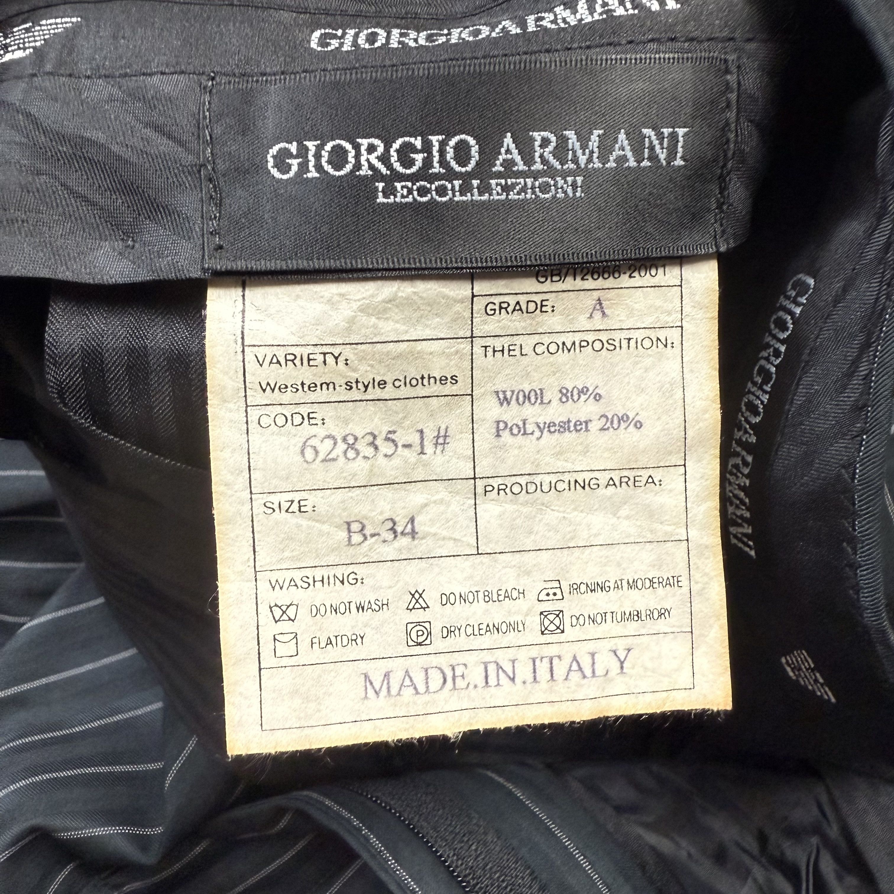 Giorgio Armani Vintage Giorgio Armani Western Style Tailored Pants Size US 34 / EU 50 - 7 Thumbnail