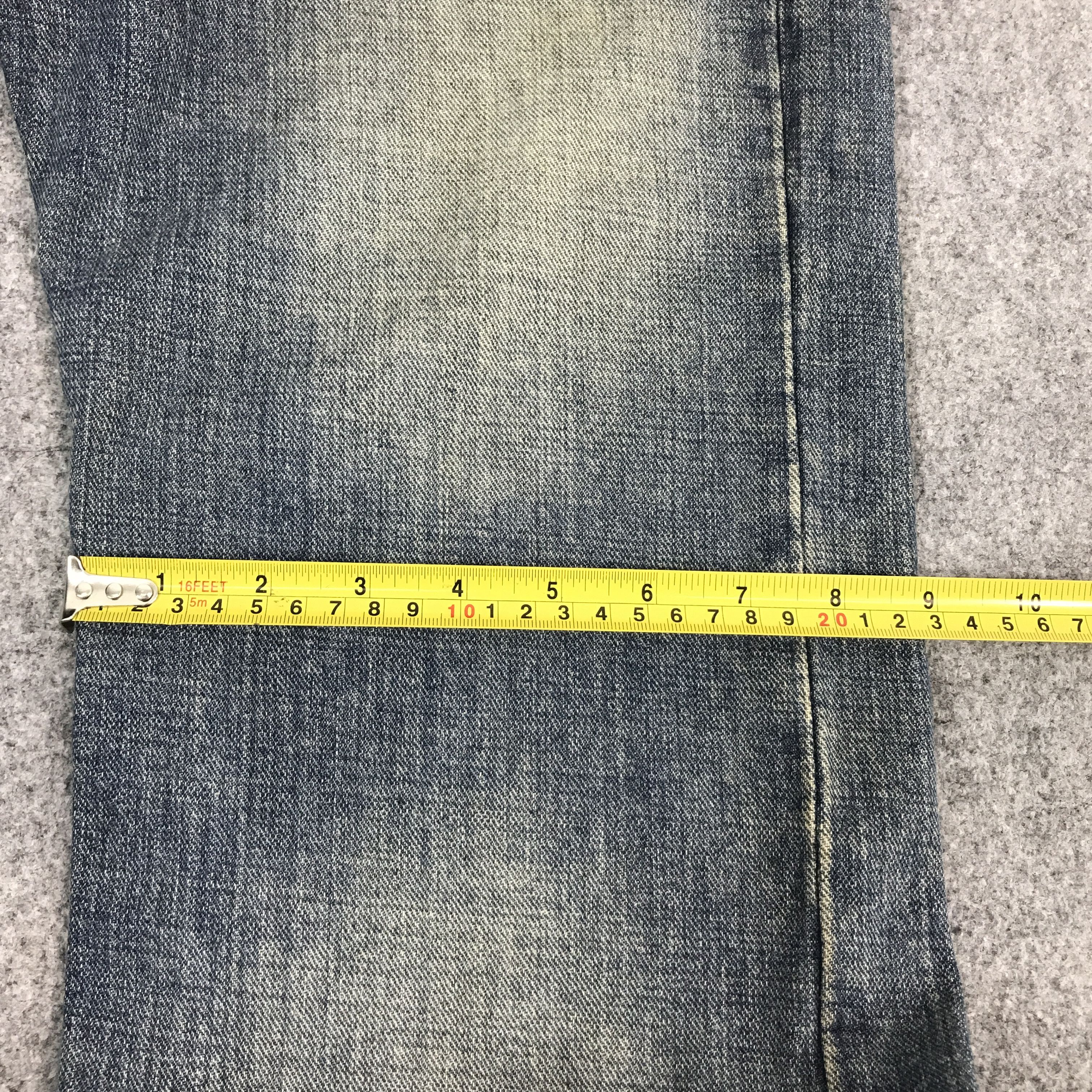 Japanese Brand BAGGY DENIM DEUSE JAPAN STYLE JEANS PANTS Size US 32 / EU 48 - 11 Thumbnail