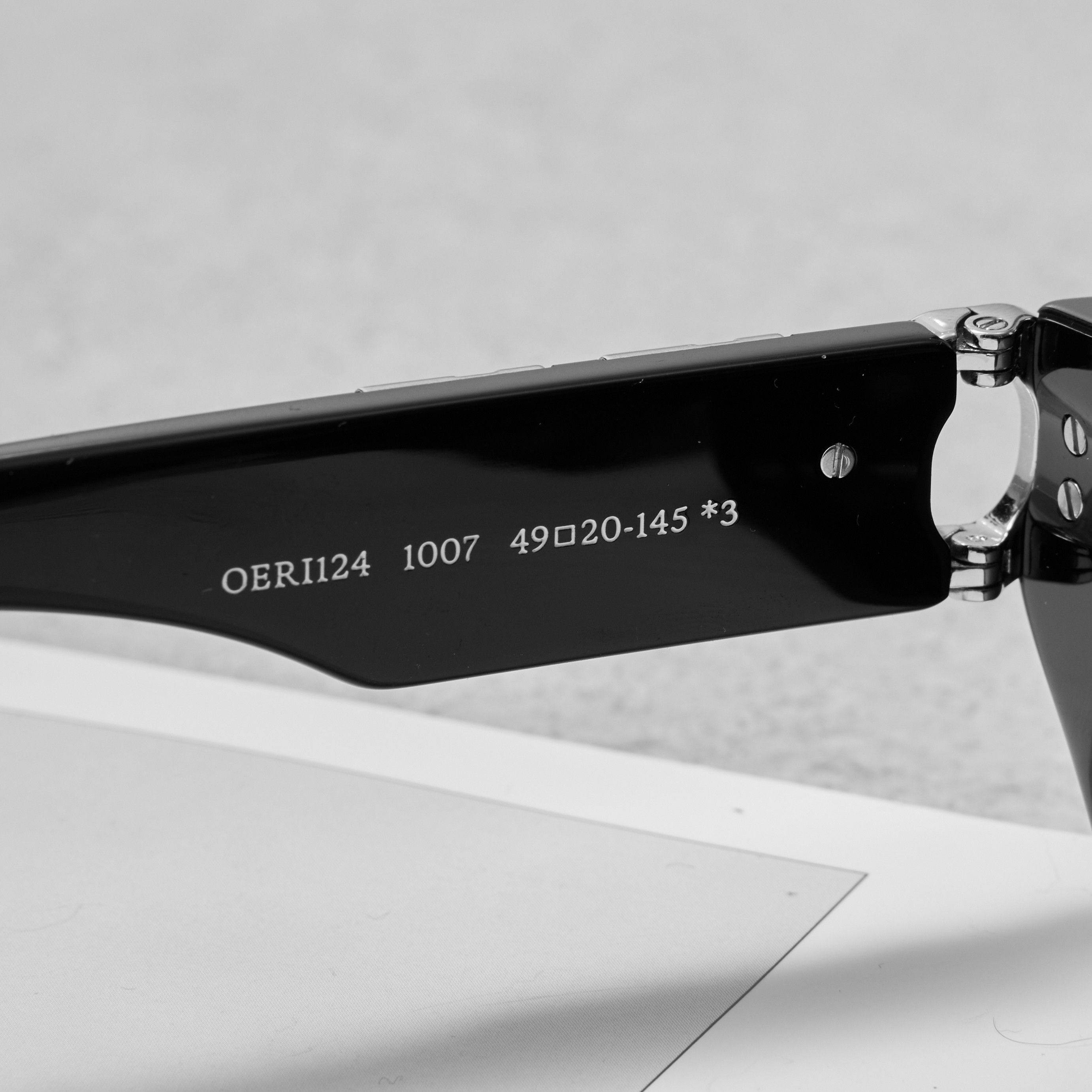 Off-White OFF WHITE Fillmore Rectangular Frame Sunglasses Size ONE SIZE - 7 Thumbnail