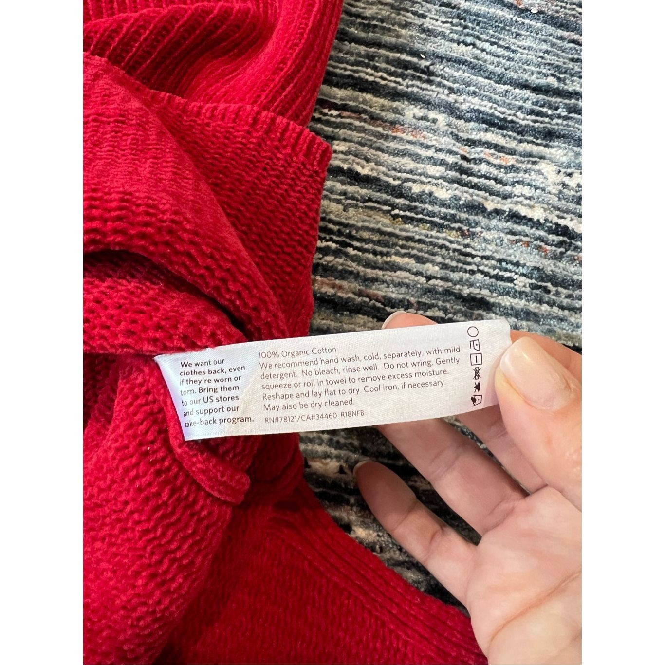 Eileen Fisher Eileen Fisher Red Pullover Sweater Flare Sleeve Womens plus Size XXL / US 16-18 / IT 52-54 - 6 Thumbnail