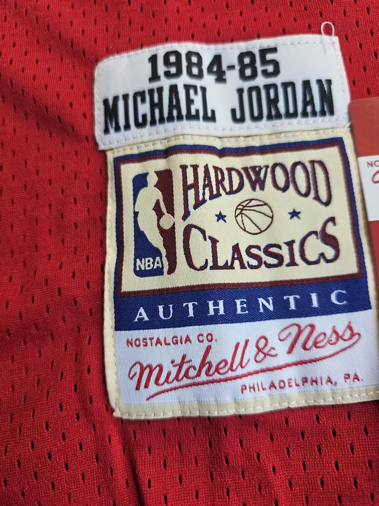 NBA #23 Michael Jordan Jersey Bulls 1984 85 Size US XXL / EU 58 / 5 - 4 Thumbnail