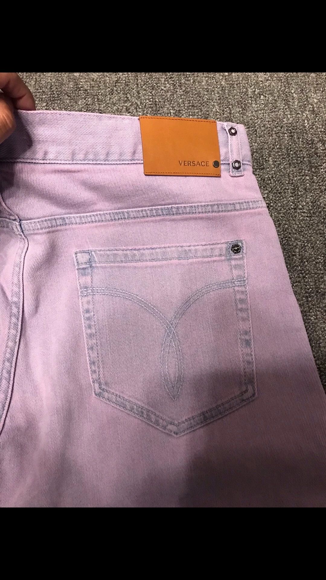 Versace Versace Jeans Unique Wash Distressed Ankle Cuffs 34 Size US 34 / EU 50 - 7 Thumbnail
