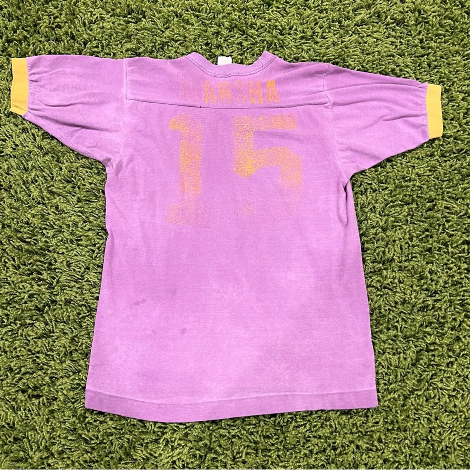 Vintage Vintage 70s Pi Gamma Delta Sorority Jersey Tee Shirt Size S / US 4 / IT 40 - 9 Thumbnail