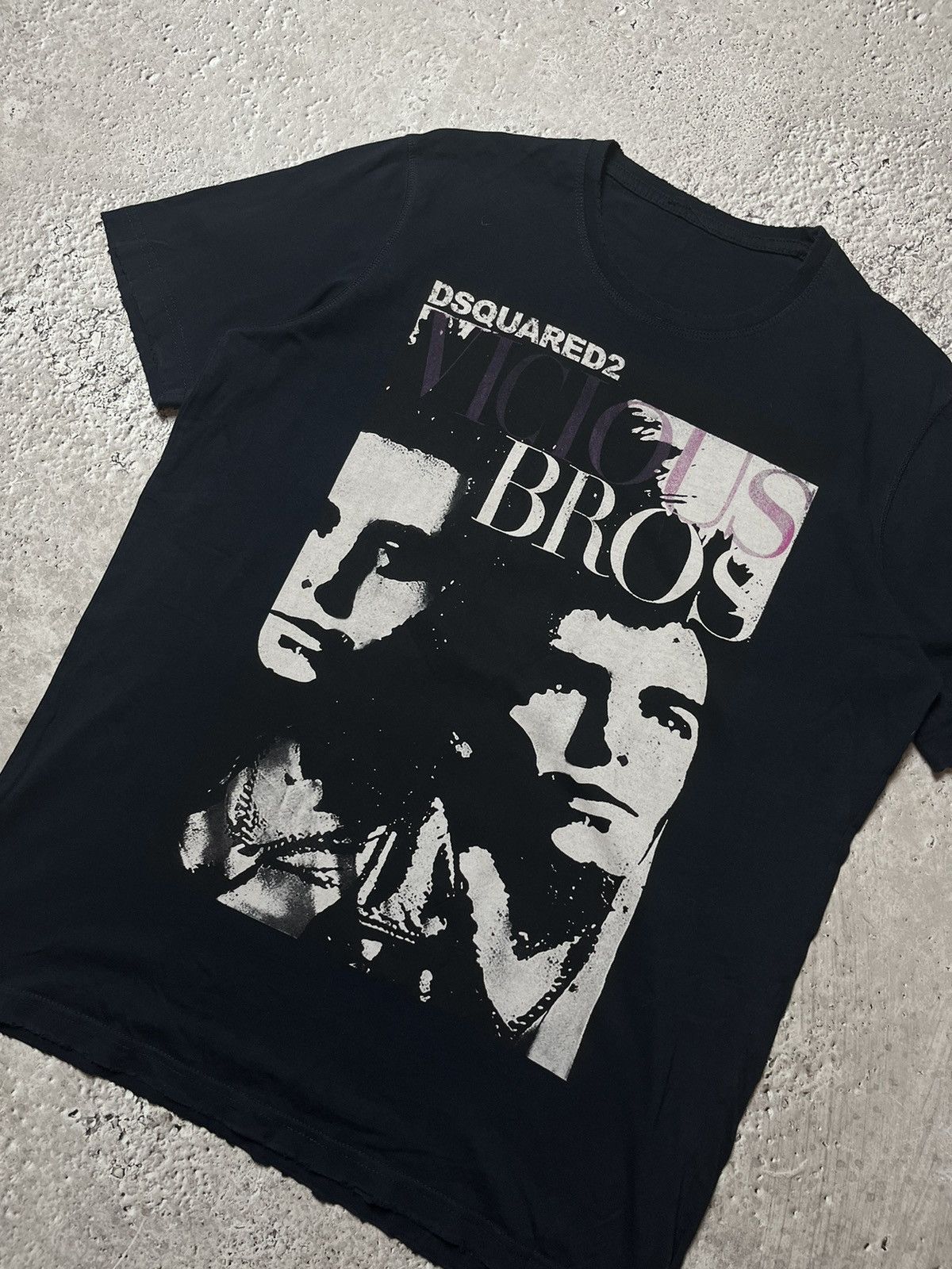 Dsquared2 Dsquared2 Vicious Bros distressed t shirt tee Size US L / EU 52-54 / 3 - 4 Thumbnail